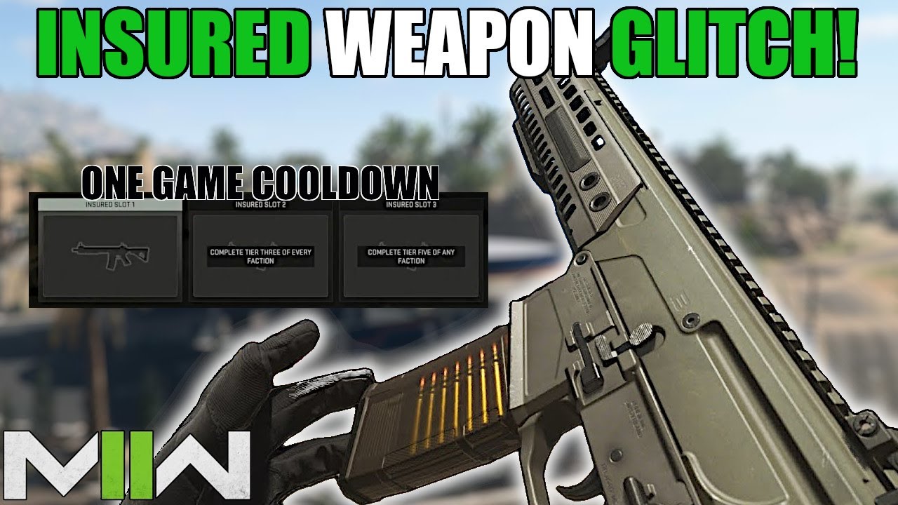 *NEW* DMZ INSURED WEAPON GLITCH! WEAPON DUPE/FIELD UPGRADE DUPE! MW 2/DMZ GLITCHES