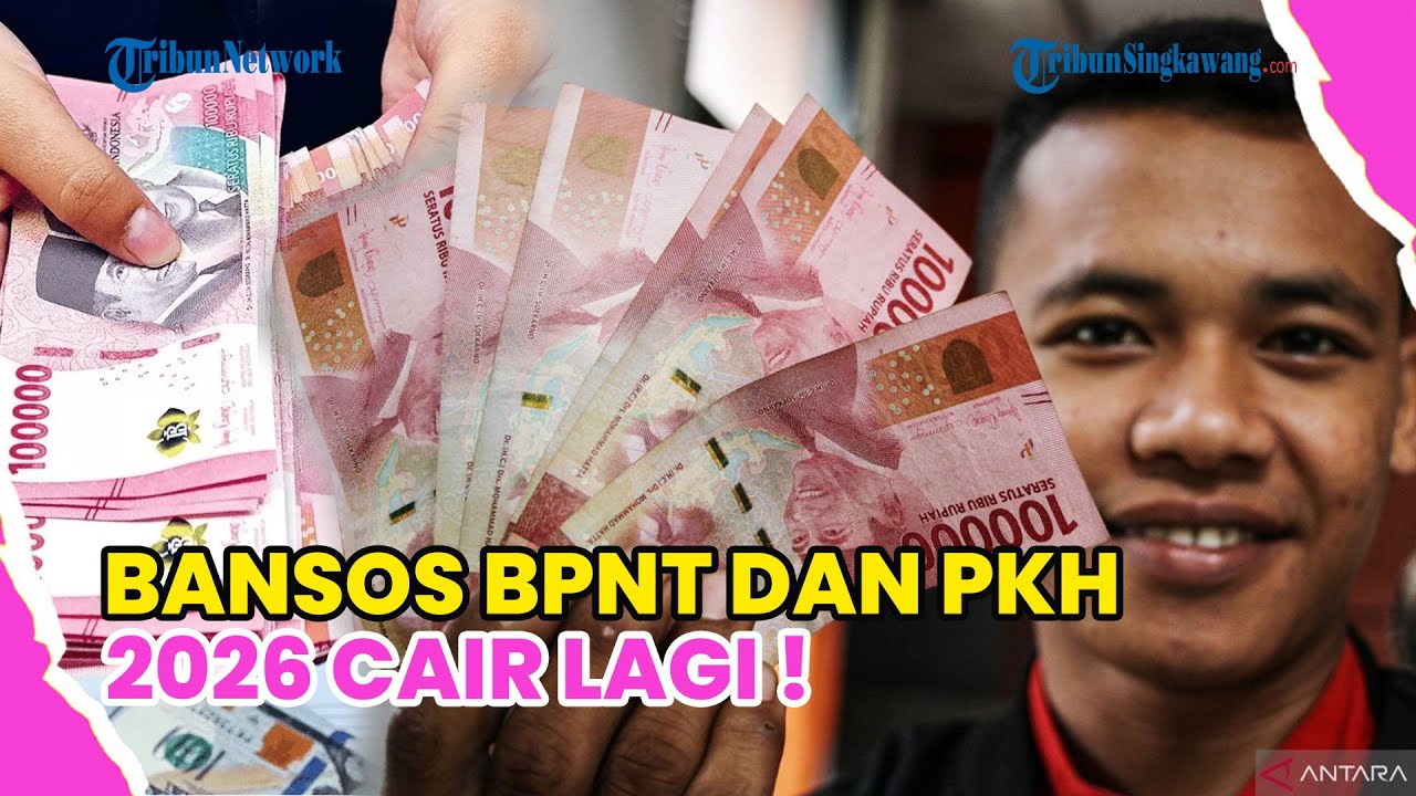 BANSOS BPNT DAN PKH KEMBALI CAIR, SEGERA CEK DAFTAR PENERIMA !