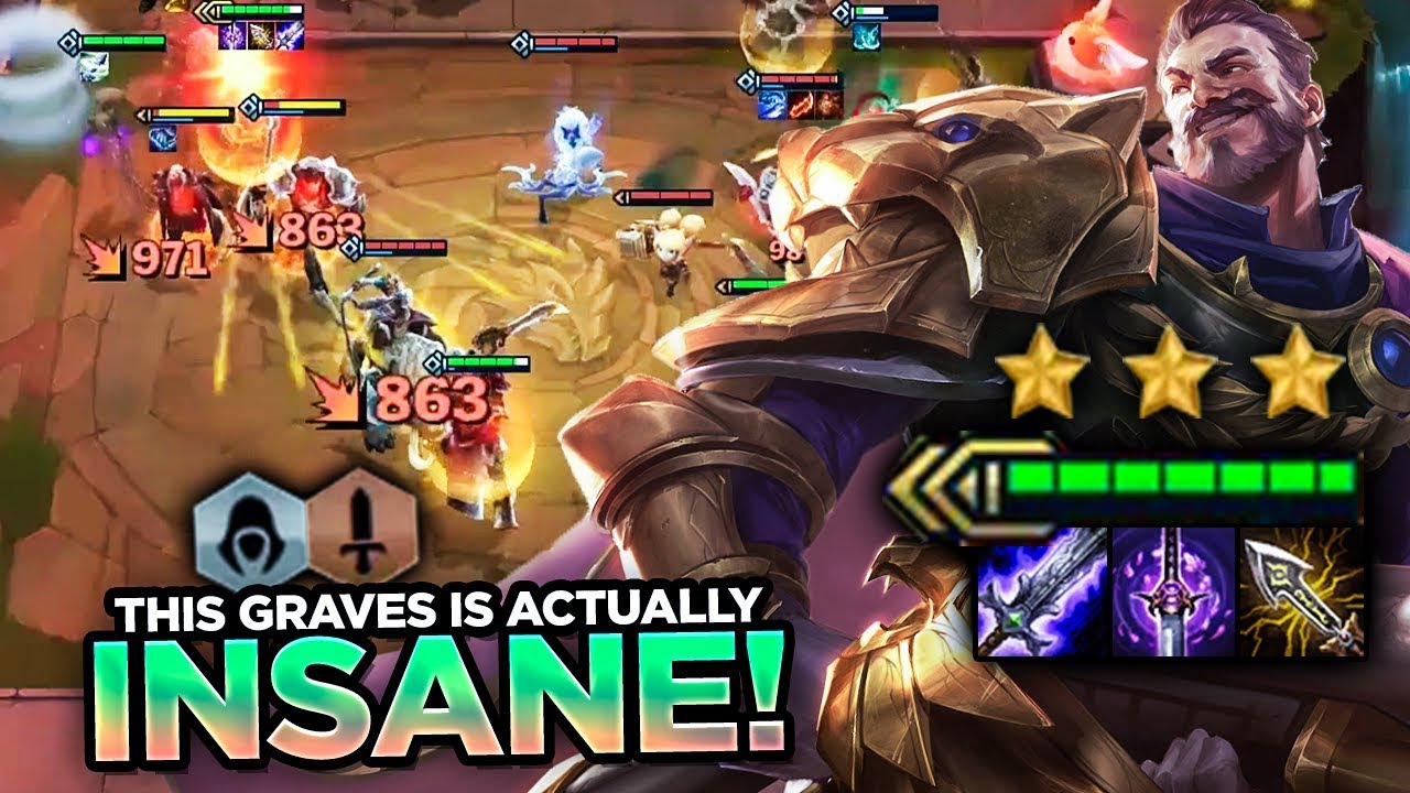 THIS ASSASSIN BLADEMASTER GRAVES IS JUST INSANE! | Teamfight Tactics