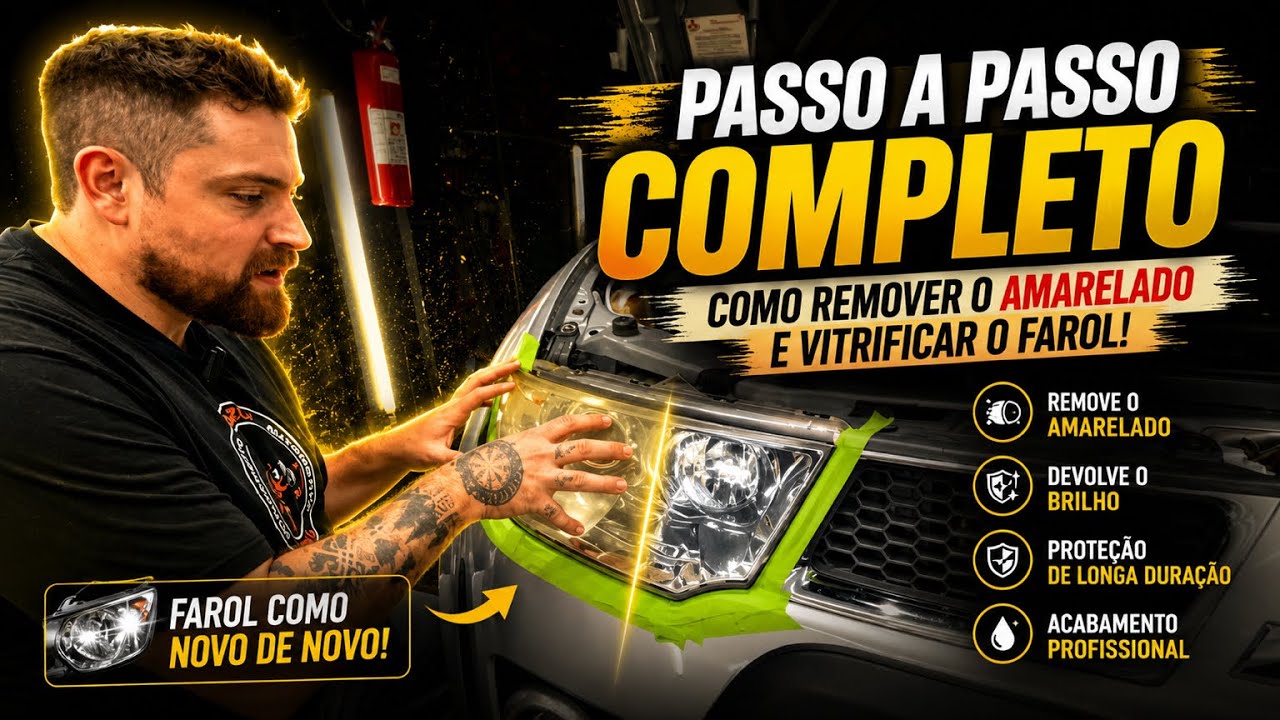 Farol amarelado, Deixe NOVO em Casa