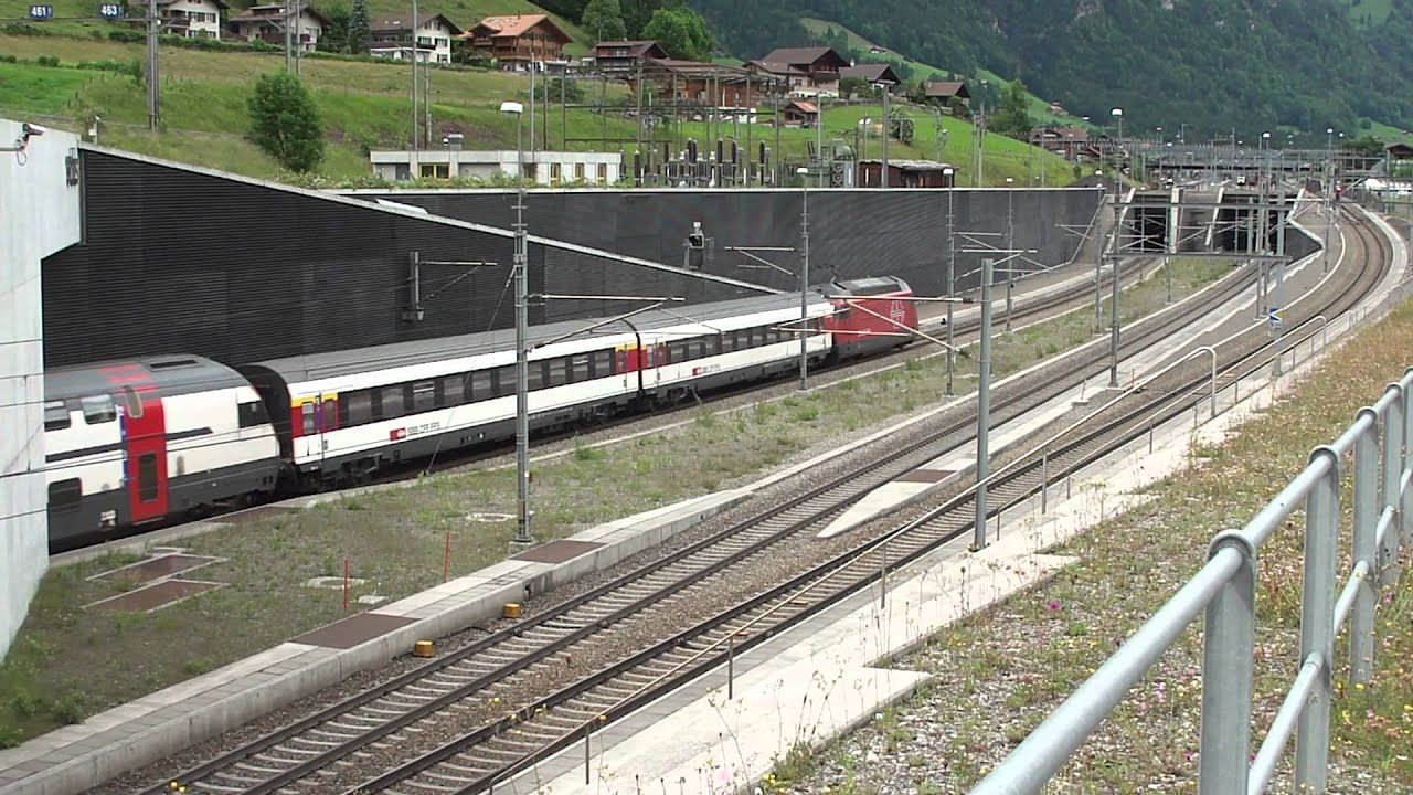 *► Bahnverkehr auf der Lötschberg Achse [12.06.12]