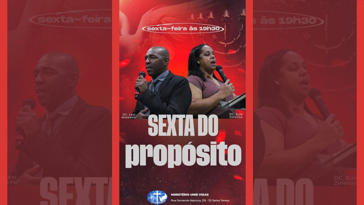 SEXTA DO PROPÓSITO | MINISTÉRIO UNIRVIDAS
