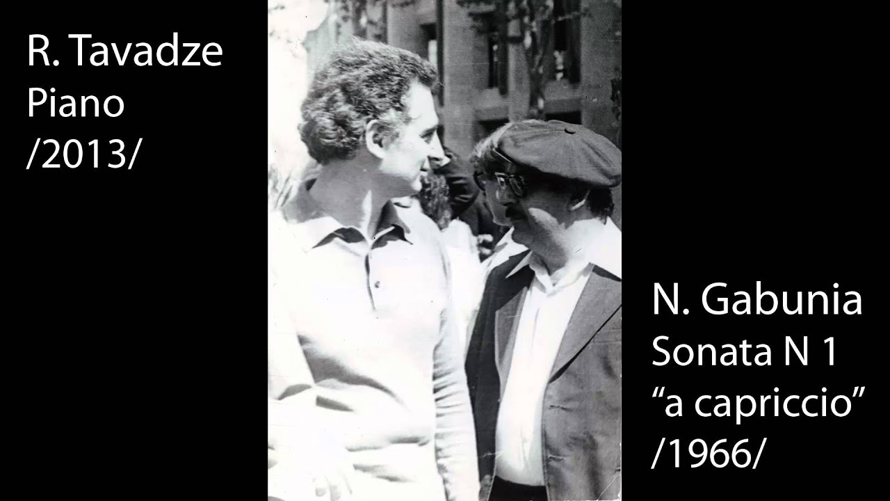 Nodar Gabunia, Sonata No. 1, 