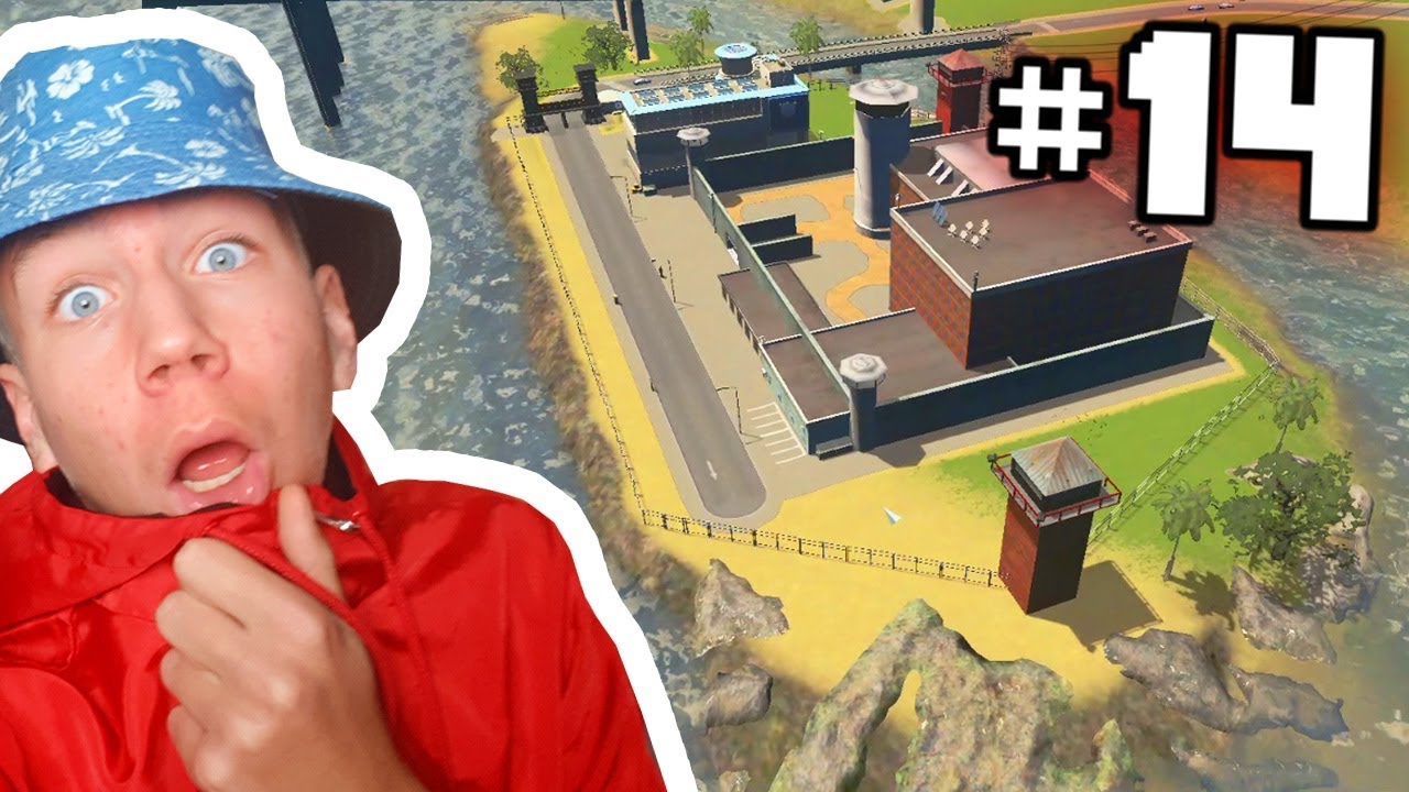 GEVANGENIS EILAND BOUWEN! (Cities Skylines #14)