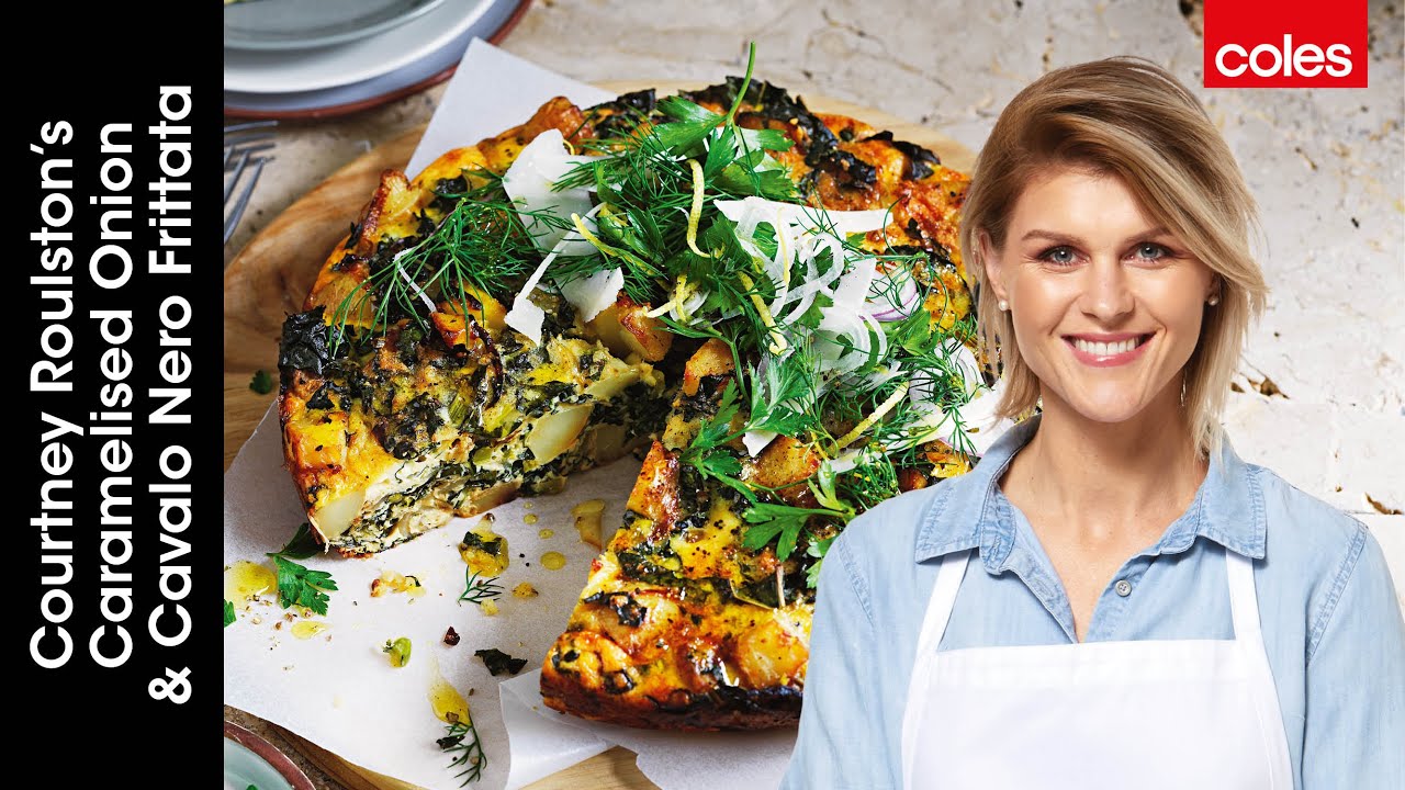 Vegetarian Potato Frittata | Recipes from the Stephanie Alexander Kitchen Garden | Coles