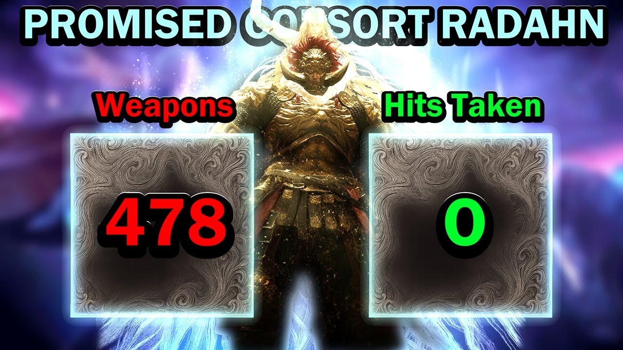 I Beat The Hardest Boss in Elden Ring with EVERY Weapon [ Hitless ]
