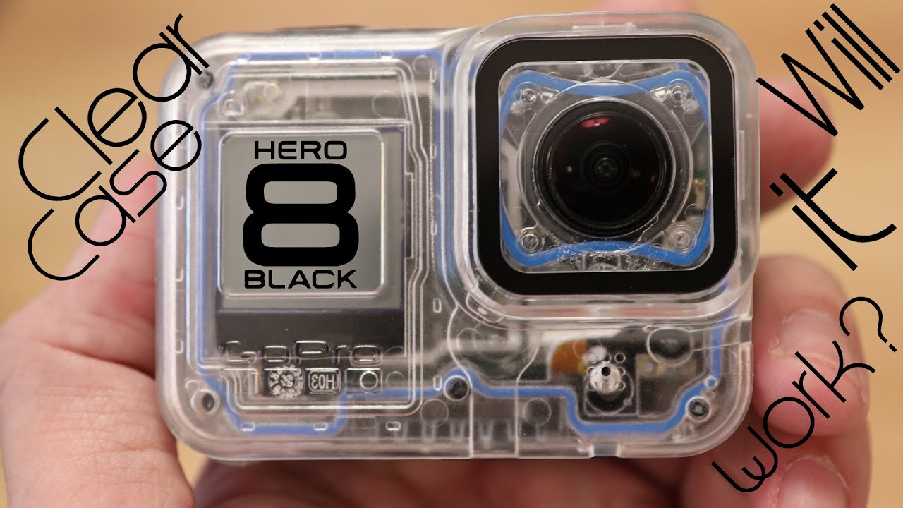 CLEAR Hero 8 Transparent case | Teardown | GoPro | DIY | Take apart | Disassemble See through hacks