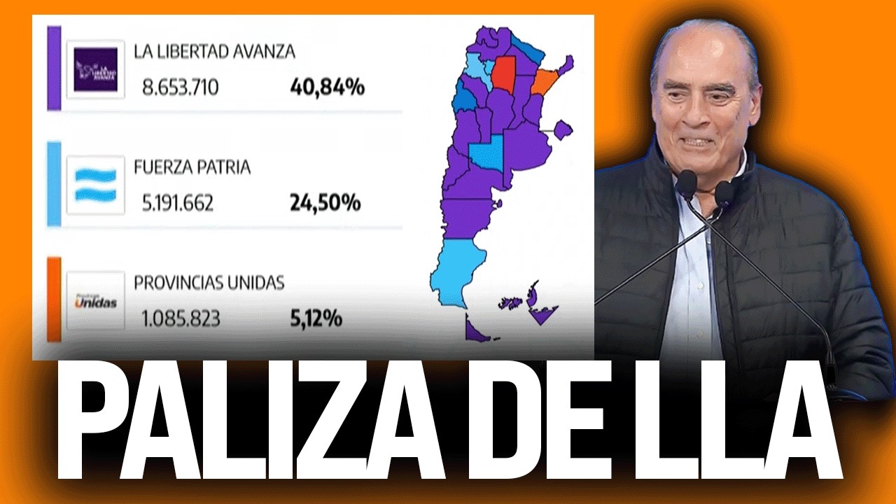 RESULTADOS FINALES: Aplastante triunfo de LLA por todo el pa&iacute;s