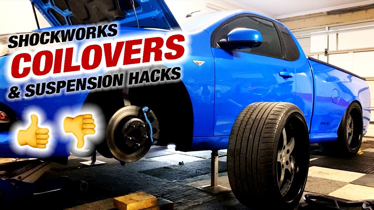 Suspension Upgrade: Installing Shockworks coilovers on our FG XR6 Turbo Ute