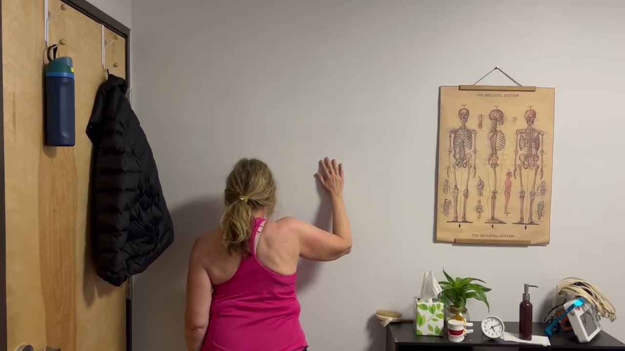 Wall Slide with Scapular Lift-Off (Shoulder Control and Mobility)