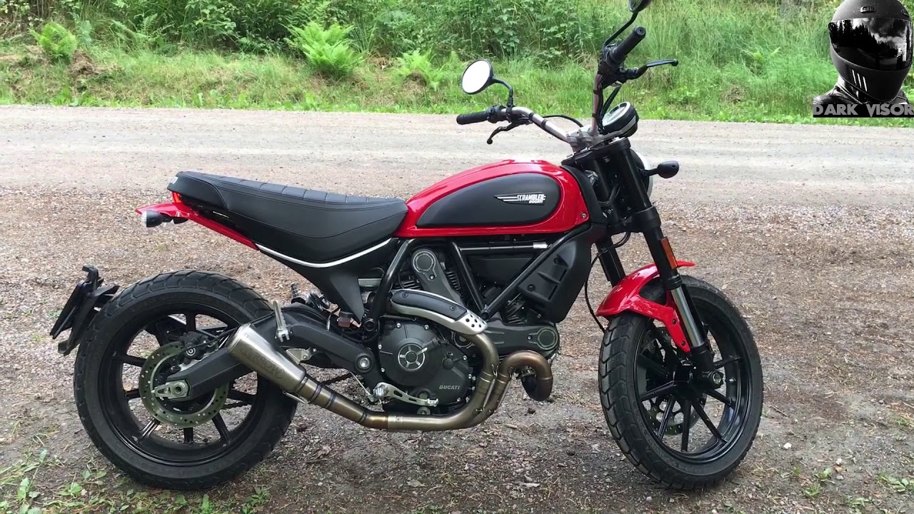 Ducati Scrambler 800 Icon 2017 - технические характеристики и звук (стрелка выхлопа)