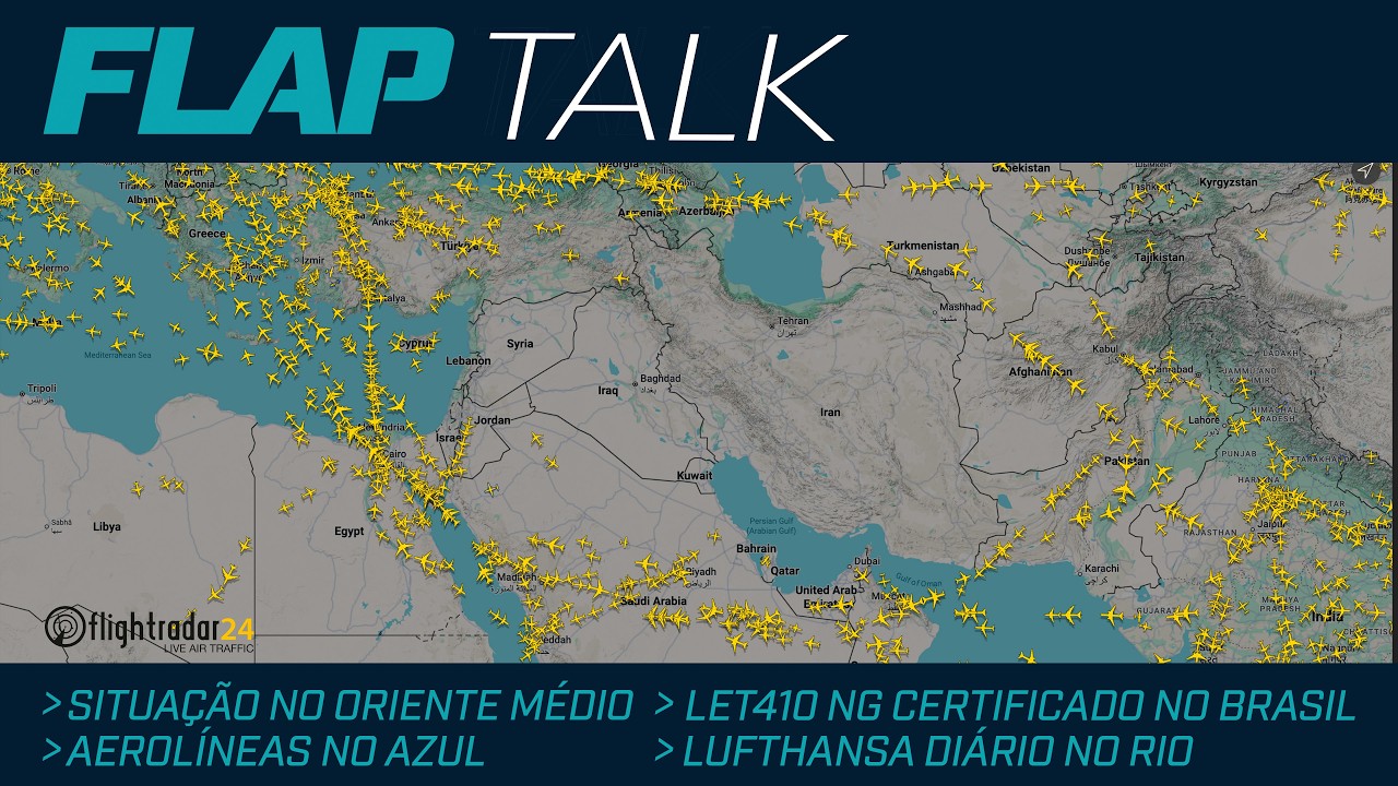 Situação no Oriente Médio, AEROLÍNEAS no azul, e mais...
