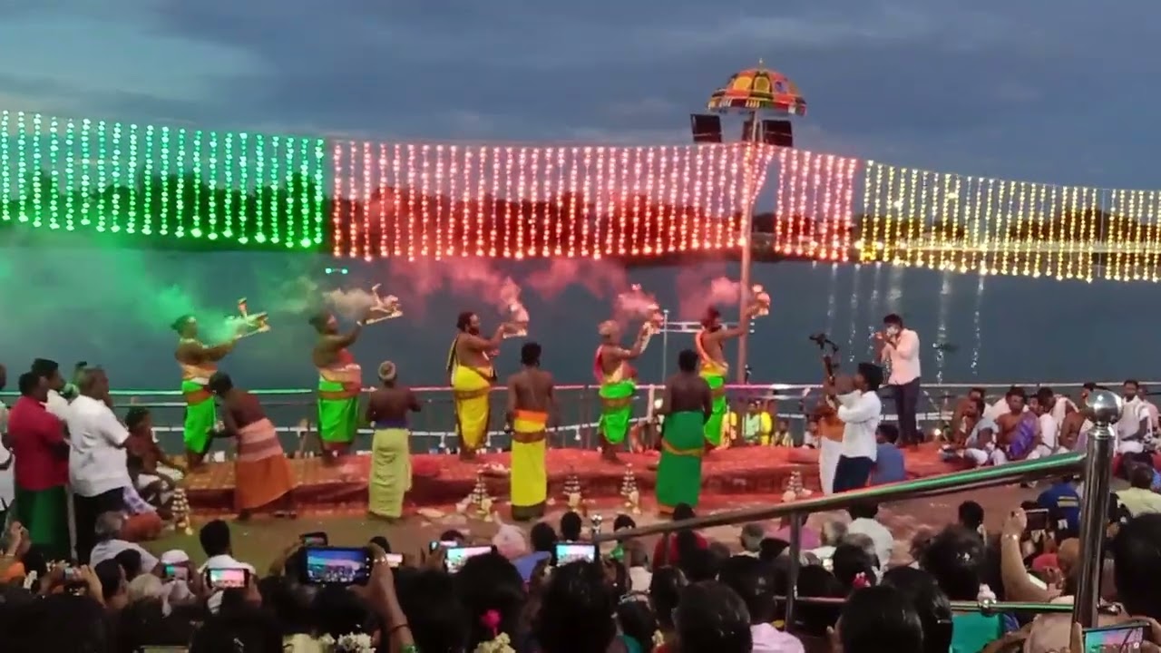 PONDICHERRY THAMIRAI BRANI GANGA RIVER FESTIVAL
