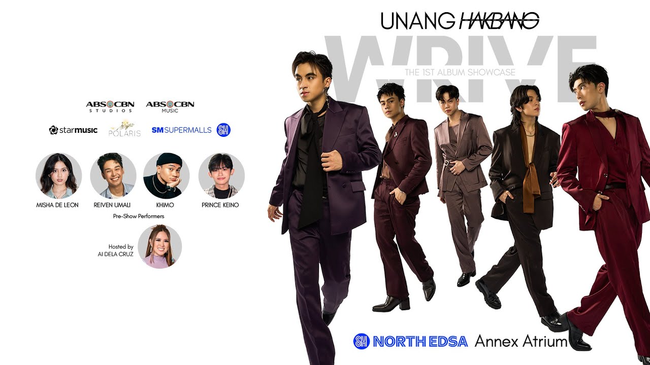 UNANG HAKBANG - The WRIVE 1st Album Showcase