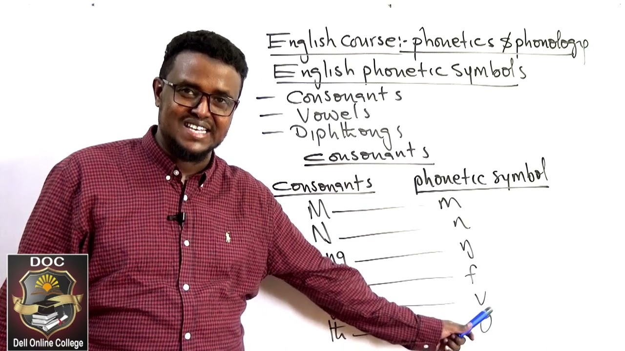 English Course_Phonetics and phonology_Phonetic symbols