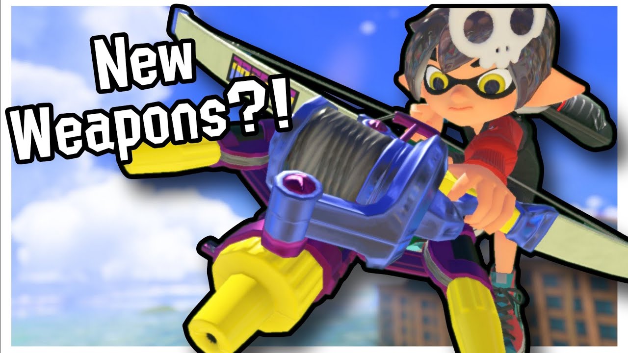 New Weapons In Splatoon?!