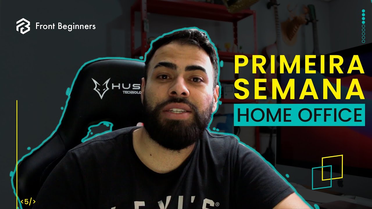 Minha primeira semana como programador em home office