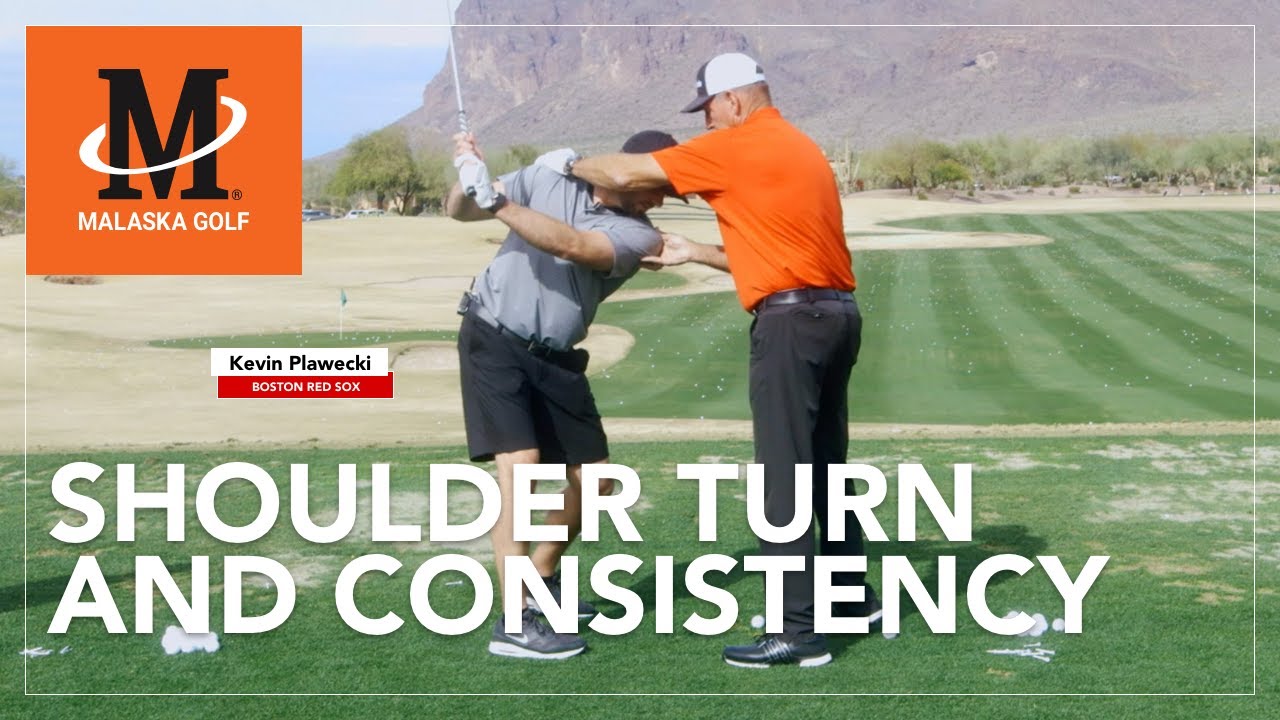 Malaska Golf // Player Lesson: Shoulder Turn and Consistency with Kevin Plawecki, Boston Red Sox