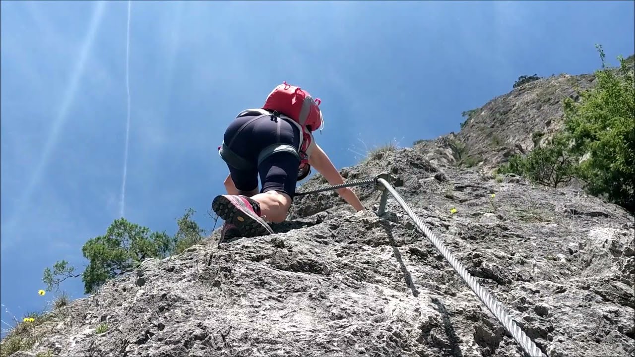 Geierwand Kletterseig bei Haiming in Tirol (Ochsengarten)