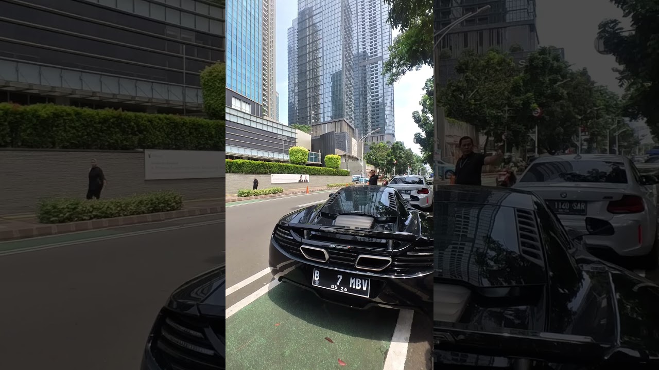 McLaren MP4-12C ASMR exhaust sound