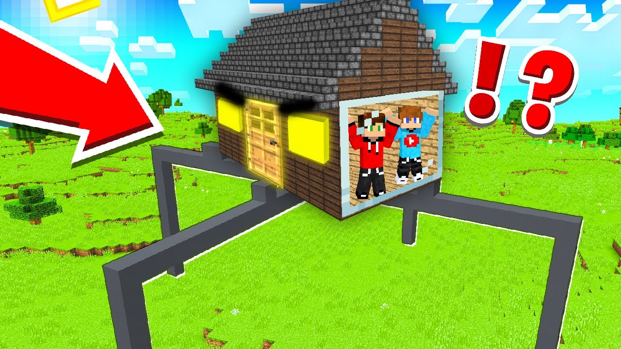 JAK Alek i JA WYDOSTALIŚMY SIĘ Z STRASZNEGO DOMU w Minecraft!