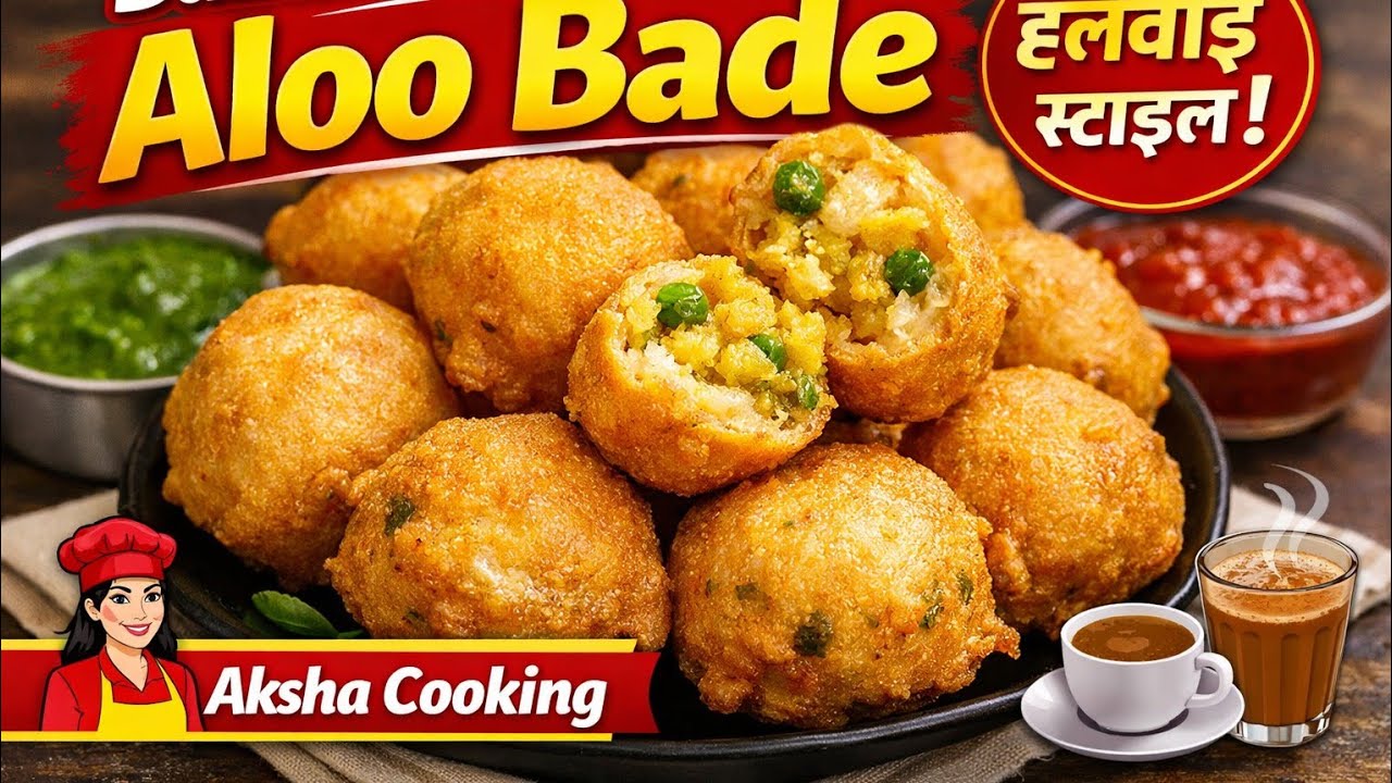 Bazaar Jaise Aloo Bade Ghar Par Banaye | Aloo Bade Banane Ki Sabse Asaan Recipe | @akshacooking 