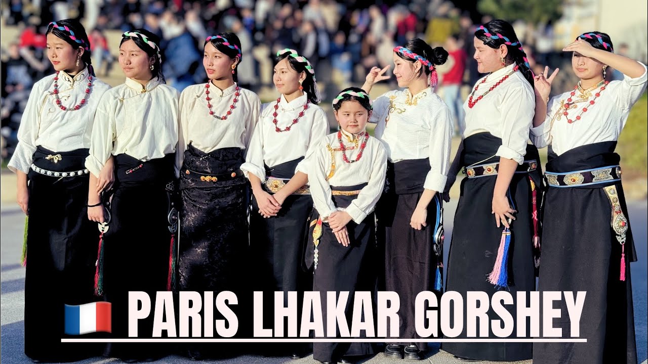 🇫🇷 PARIS 🇫🇷TIBETAN LHAKAR GORSHEY 