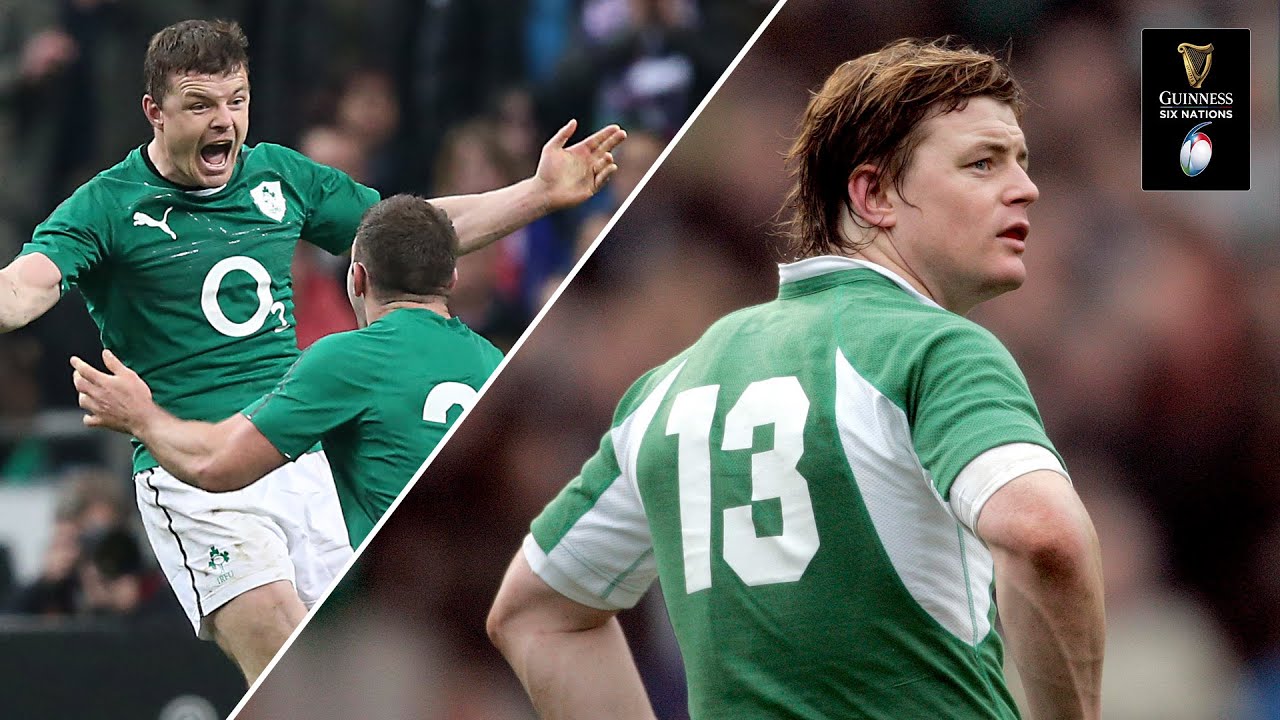 13 Iconic Brian O'Driscoll Guinness Six Nations Tries