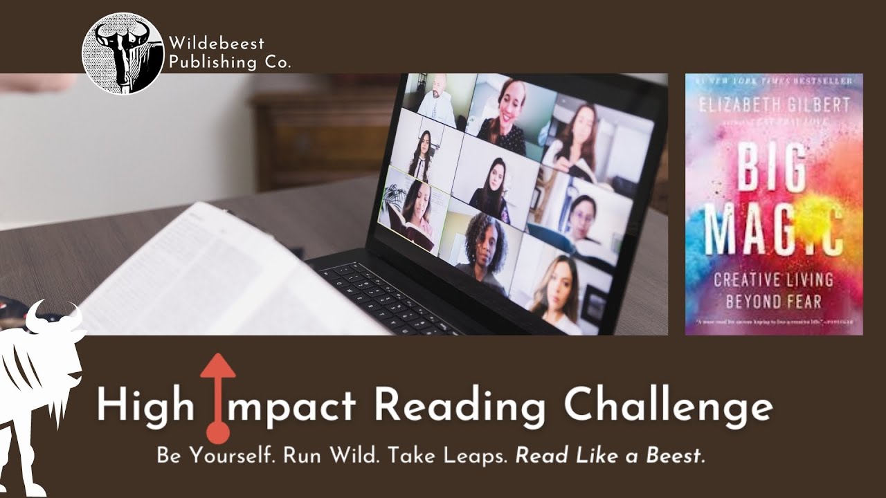 High Impact Reading Challenge| Book Club |Big Magic: Creative Living Beyond Fear - Elizabeth Gilbert