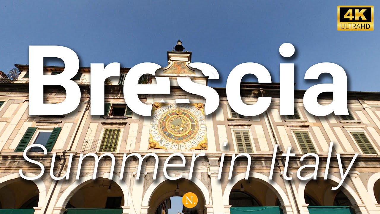 #Brescia , Your next destination ! | Italy Relaxation Film 4K