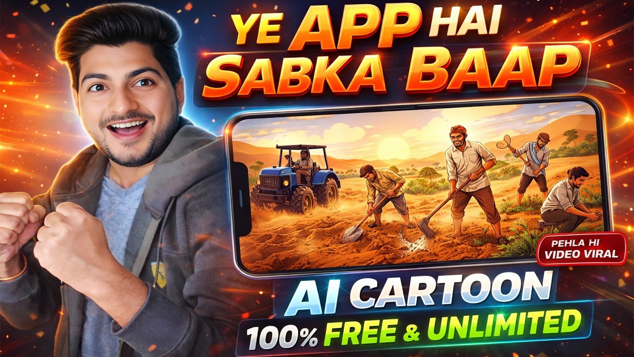 🔥Mobile Se Cartoon Video Kaise Banaye | How To Make Cartoon Video In Mobile | ai video kaise banaye