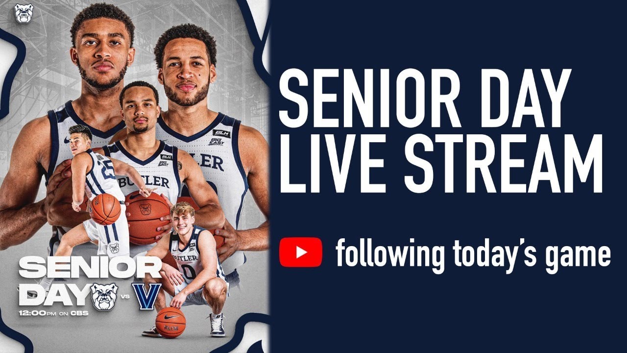 Butler Men's Basketball Senior Day