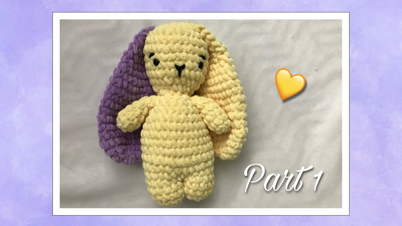 ♡Królik na szydełku♡// DIY // TUTORIAL🐰part 1♡