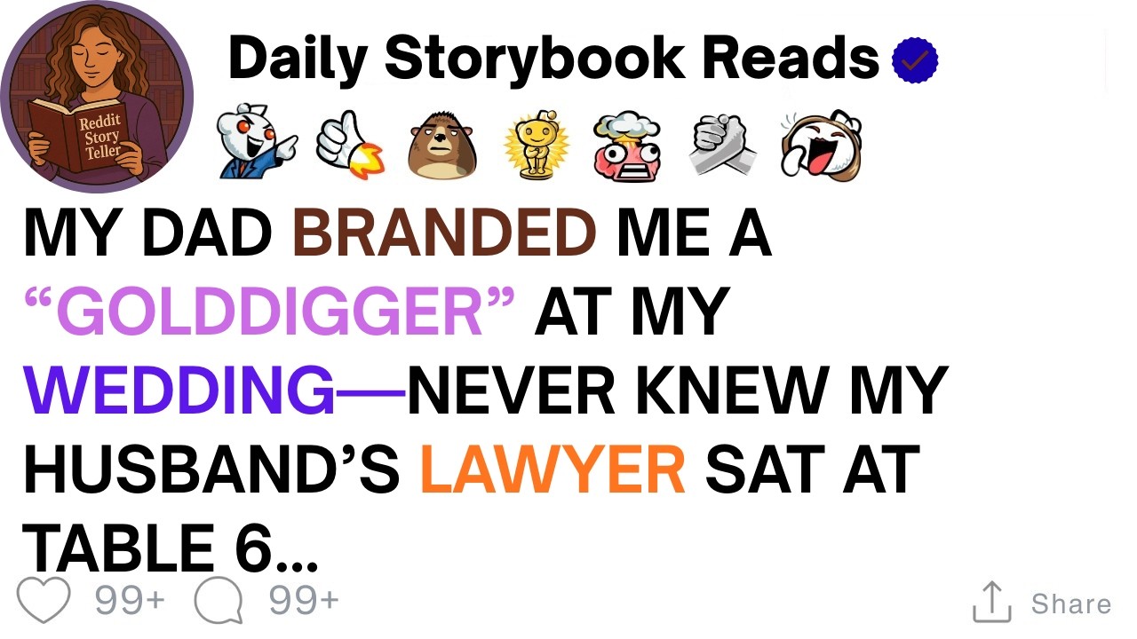 [ Full Story ]My Dad Labeled Me A “Golddigger” At My Wedding—Never Knew My Husband’s Lawyer...