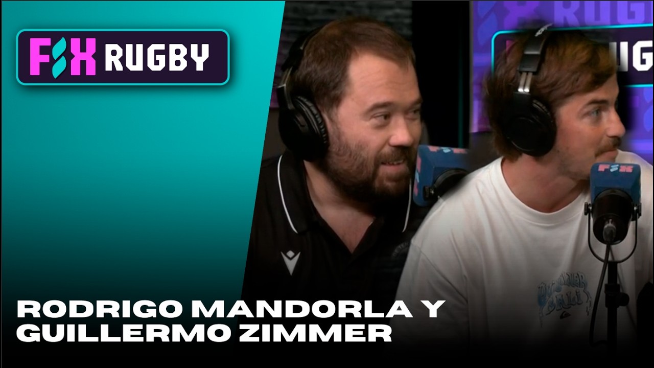 FIX RUGBY | Rodrigo Mandorla, head coach de CTM y Guillermo Zimmer, capitán de Seminario