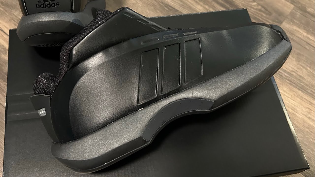 Adidas Crazy 1 Retro 2023 Core Black Triple Black All Black The Kobe