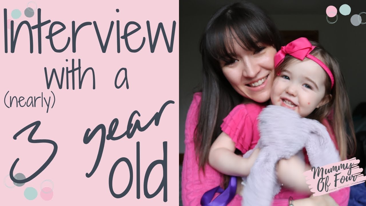 INTERVIEW WITH A THREE YEAR OLD | HAPPY 3RD BIRTHDAY ZARA | CUTE FUNNY KIDS VIDEO | MUMMY OF FOUR UK