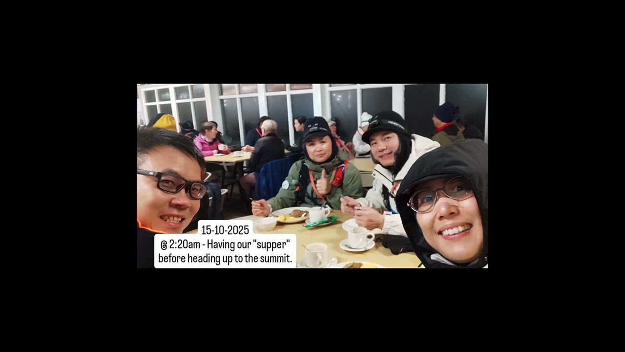 14-15 October 2025 @ Mount Kinabalu - A memorable 1st hiking experience. Thank God.