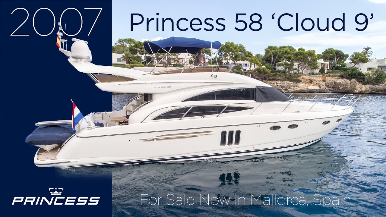 2007 Princess 58 'Cloud 9' FOR SALE