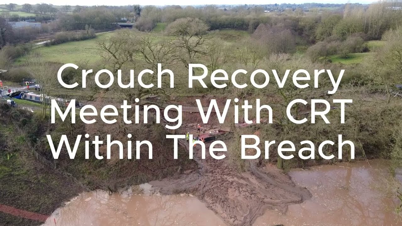 HUGE UPDATE!!   At the Breach in Whitchurch on the Llangollen Canal.  Crouch Recovery back on site