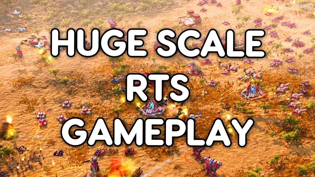 Ashes of the Singularity II Pre-Alpha Gameplay - Large Scale RTS Game
