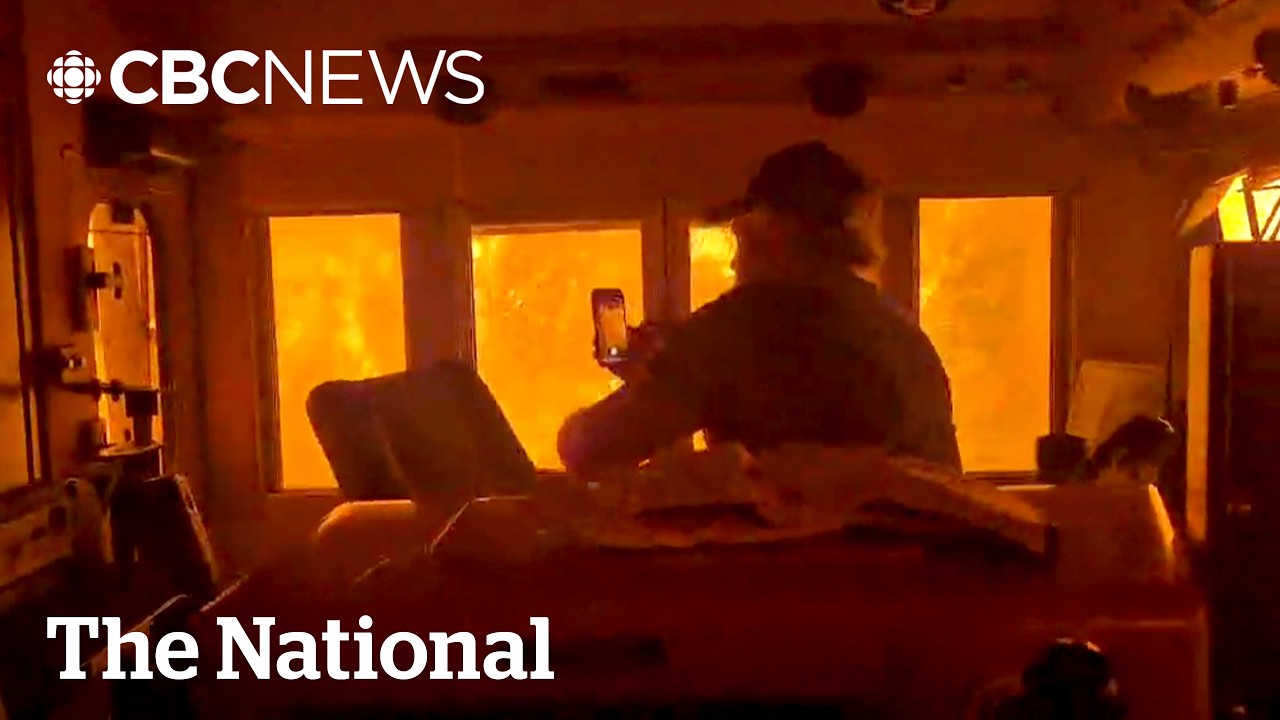 CN train crew surrounded by flames as wildfires sweep northern Ontario