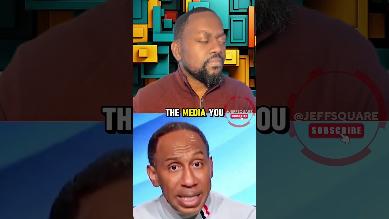 Стивен А. о предвзятости СМИ. #stephenasmith #jeffsquare #shorts