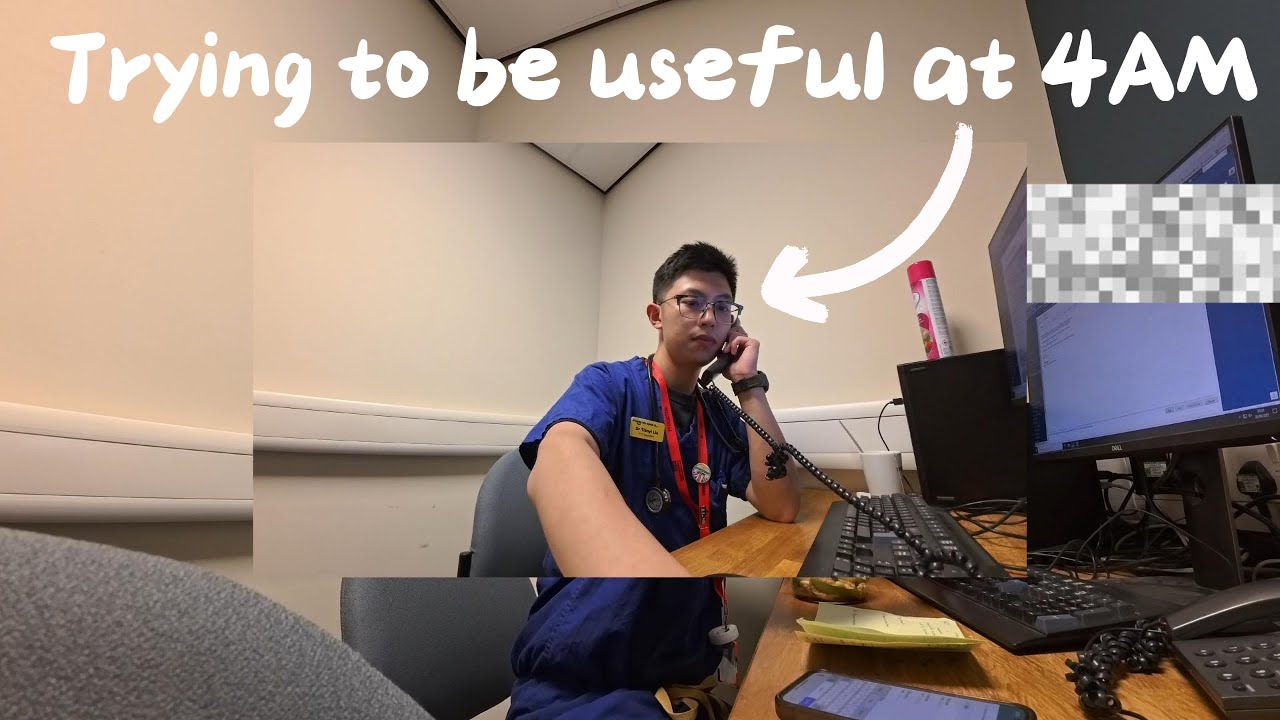 Stressing about unemployment whilst doing my 10-hour night on-call