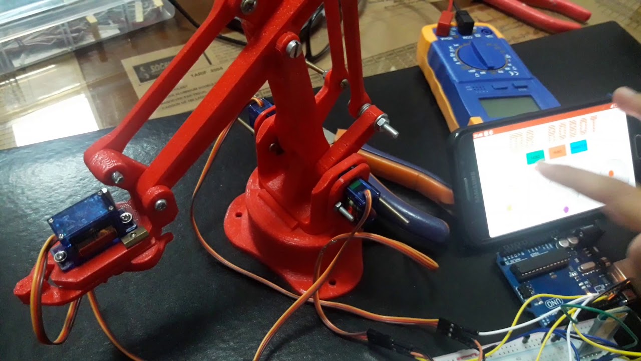 Robotic arm controller app + EEZYbotARM