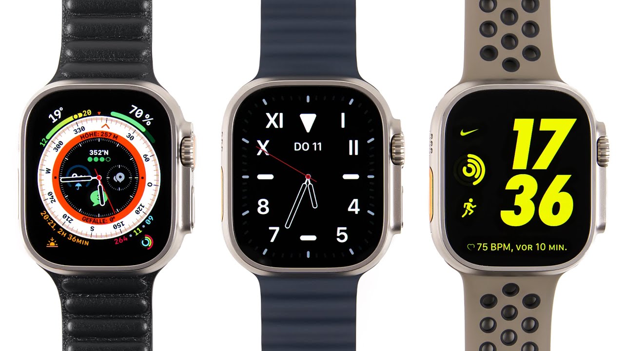 Meine TOP 10 Apple Watch Zifferblätter / Watch Faces