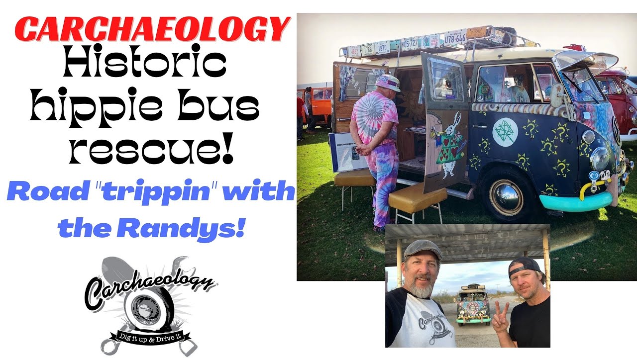 Carchaeology: Historic VW Hippie Bus Rescue and Road Trip. Will it make it home?