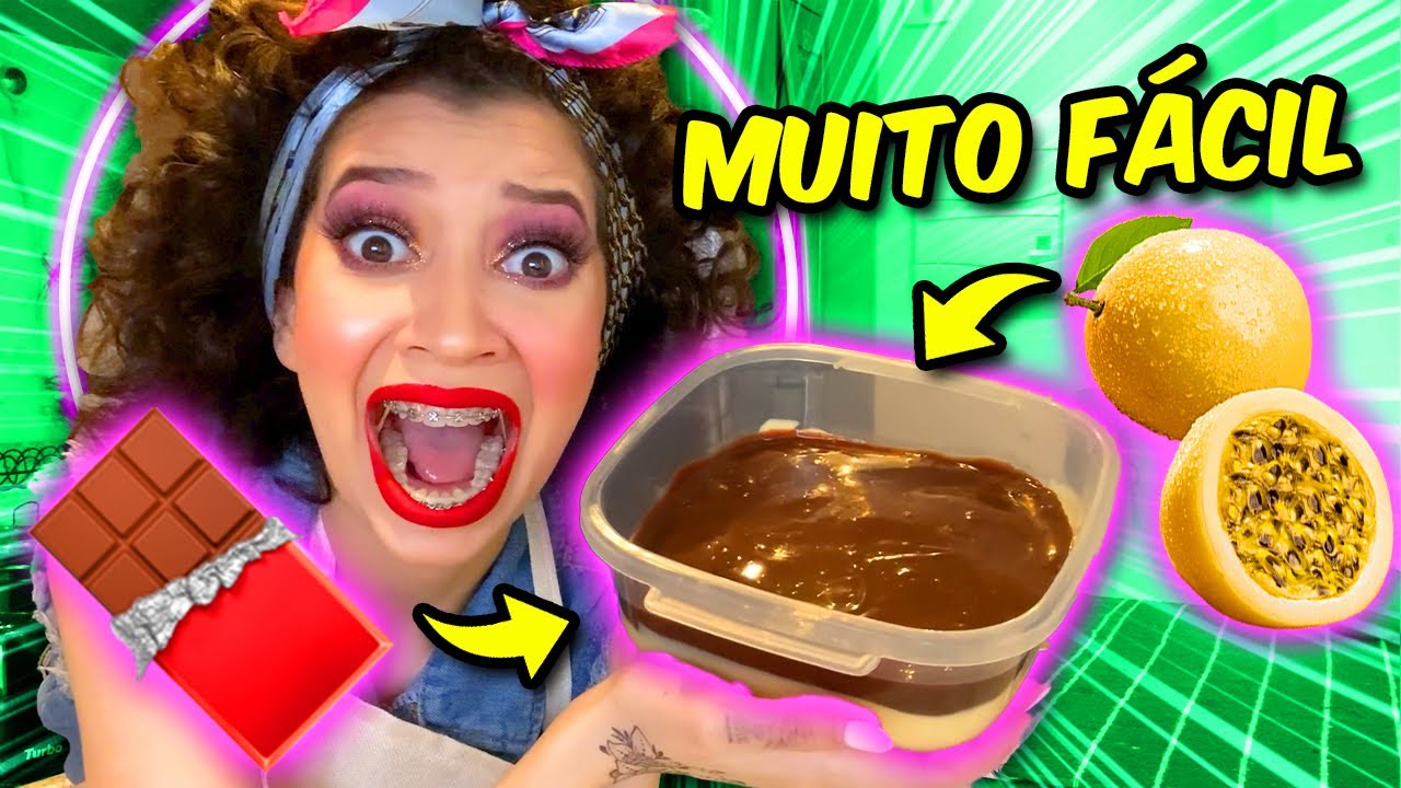 TENTEI FAZER O DOCE MAIS FÁCIL DO MUNDO! (Deu certo?)