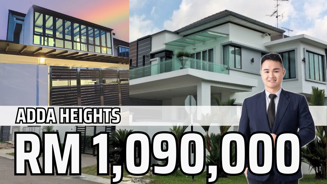 [JB Property] Adda Heights Cluster House, Fully Renovated, Full Loan, cash out RM 100k, Mount Austin