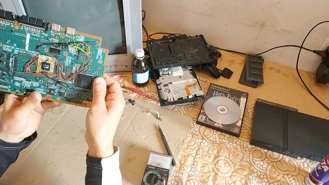 Ремонт  2xPlaystation 2 Slim взятых за $20